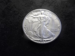 1942 Walking Liberty Half Dollar