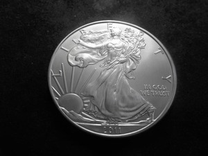 2011 Silver Eagle Dollar 1 Oz. .999 Fine