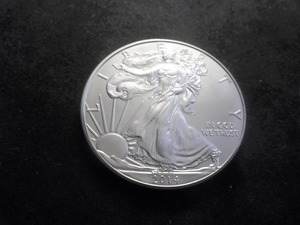 2014 Silver Eagle Dollar 1 Oz. .999 Fine