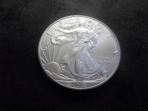 2015 Silver Eagle Dollar 1 Oz. .999 Fine