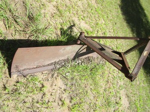 Back blade, 6ft...