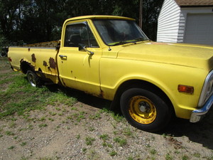 Chevrolet 1972 pickup - not running...