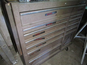Waterloo mechanics tool box, 46Lx1...