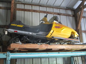 Skidoo racing sled, raced only a co...