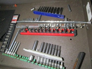 Sockets 14 drive, Craftsman, Koba...