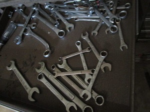 Combination wrenches with Craftsman...