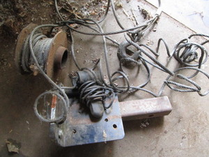 Winch, mount & control...