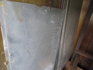 Galvanized sheeting thirteen piece...