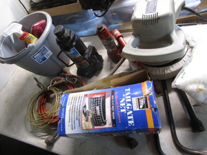 Auto tailgate net, buffer, 12T and...