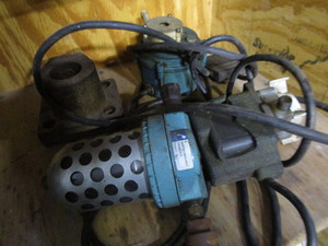 Shelf full with air comp filter, Tr...