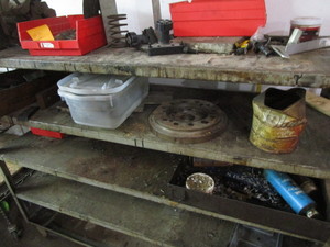 Tooling - contents of shelf...