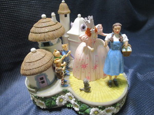 Resin Statue Music Box - Munchkin L...