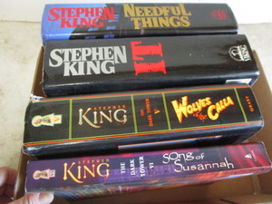 Hard cover Stephen King...