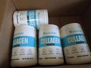 Collagen Peptide, four 28oz unopene...