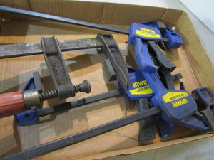 Irwin Quick Grip bar clamps, screw...