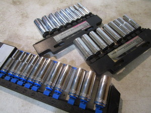 Deepwell sockets, 38 drive SAE & ...