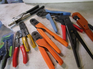 Wire strippers & crimping tools...
