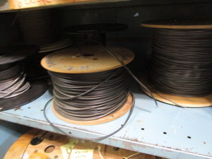 Spools of wire, photos show type, u...
