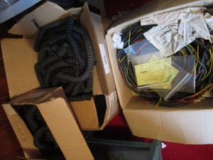 Wire, three boxes...