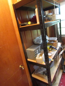 Two shelves, 36x16x72H...
