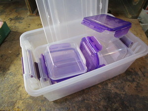 Click lock storage, Sterilite...