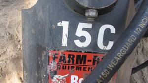 Bobcat 15C Auger Attachment