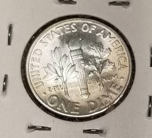 1946 US ROOSEVELT DIME GEM BU