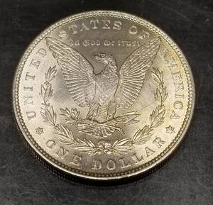 1887 MORGAN SILVER DOLLAR BU