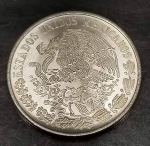 1977 MEXICO 100 PESO 72% SILVER 27grams UNCIRCULATED