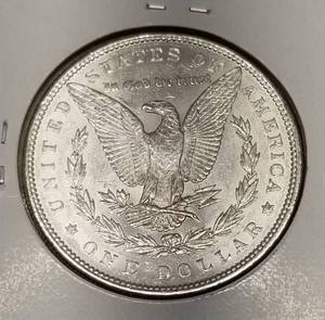 1886 MORGAN SILVER DOLLAR UNC