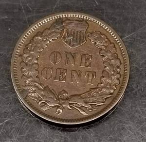 1879 INDIAN HEAD CENT FULL LIBERTY XF40