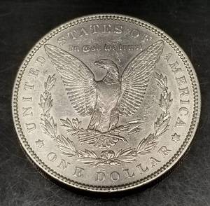 1893 MORGAN SILVER DOLLAR AU58 BETTER DATE COIN