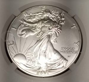 2021 ty 2 AMERICAN SILVER EAGLE MS69 NGC FIRST DAY OF PRODUCTION