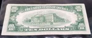 1950-A US $10 FEDERAL RESERVE NOTE