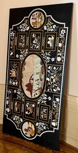 Stunning Vintage Six Foot Piece of Pietra dura