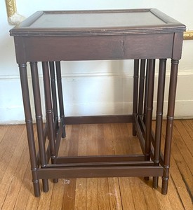 Trio of Vintage Nesting Tables