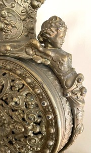 Vintage Victorian Cast Metal Ewer
