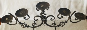 Ornate Metal Candle Holder