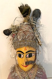 Vintage Folk Art Doll