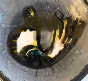 Artisan Created Pottery Bowl by CF