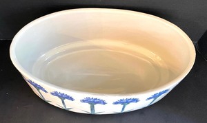 Cornflower Vessel by the Louisville Stoneware Company