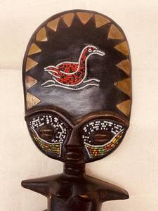 lot 10 image: GHANA FERTILITY GODDESS EFFIGY