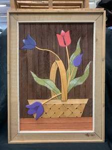 lot 31 image: FRAMED ARTWORK