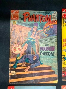lot 51 image: SIX COMIC BOOKS published by CHARLTON