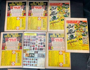 lot 55 image: Seven Vintage Whitman Cartoon Comic Books.