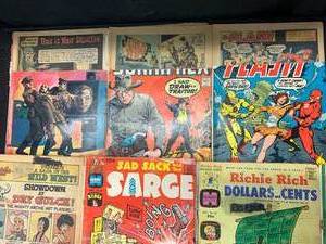 lot 61 image: Group of Comic Books and Partial Cover Comic Books
