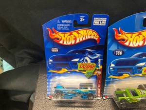 lot 65 image: Hot Wheels Toy Cars, New on Cards