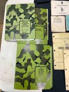 lot 84 image: Vietnam Era Militaria - Medals, Patches, Reference Books, Manuals, etc...