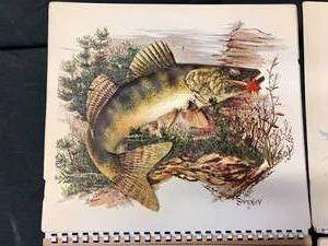 lot 82 image: Vintage 1970s Formcraft Vacuum Form 3D Print - Sport Fishing