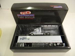 lot 16 image: PEM PRECISION ENGINEERED MODELS 164 SCALE DIE CAST - M75023 M.S. CARRIERS - NEW IN BOX - GREAT PIECE - SEE PICTURES